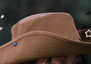 CARNEGIE&KEITH遮陽(yáng)帽女戶(hù)外登山帽女防曬漁夫帽透氣大帽檐防紫外線(xiàn)西部牛仔帽男 咖啡色【高顏值 速干牛仔帽】 曬單實(shí)拍圖