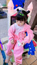 G.DUCKKIDS女童套裝春裝2025新款洋氣兒童女寶寶春秋款運動服時髦春季兩件套 粉紅色 120 (身高105-115cm 4-5.2周歲 曬單實拍圖