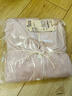 無(wú)印良品（MUJI）女式柔軟針織前開(kāi)睡衣套裝女士家居服女款女裝25年秋季 FD32CC5A 煙熏粉色 S -M 上裝160/84A 下裝160/66A 曬單實(shí)拍圖