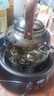 全度玻璃提梁壺家用小型電陶爐煮茶器燒水壺大容量保溫玻璃茶壺 提梁壺（煙灰色）+康米電陶1 曬單實(shí)拍圖