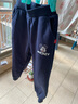 迪士尼（Disney）童裝兒童加絨運動(dòng)褲2025秋冬新款加厚保暖女童衛褲舒適男童褲子 曬單實(shí)拍圖