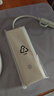 小米四合一雙頭分線(xiàn)器 硬盤(pán)HUB集線(xiàn)器USB分線(xiàn)器多功能轉接器 筆記本手機通用 曬單實(shí)拍圖