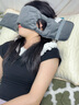 LUCYLEE日本品牌不壓耳重力眼罩遮光睡眠專(zhuān)用辦公午睡覺(jué)男女冰絲護耳按摩 A類(lèi)-涼感雙面-太空灰-不壓耳重力眼罩 改善【睡不著(zhù)-睡得淺-睡不夠】 曬單實(shí)拍圖