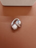 韶音（SHOKZ）OpenDots ONE動鈦圈開放式藍(lán)牙耳機(jī)耳夾式無線耳機(jī)藍(lán)牙跑步運(yùn)動耳機(jī)E310 星際白 曬單實(shí)拍圖