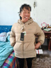雅鹿三防短款羽絨服女冬免洗戶(hù)外休閑蓄熱保暖連帽加厚面包服外套 卡其色 M 【推薦110-125斤】 曬單實(shí)拍圖