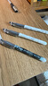 百樂(lè )（PILOT）P500金標黑色中性筆0.5mm簽字筆商務(wù)水筆直液式走珠筆學(xué)生考試刷題黑筆高顏值文具 1支 曬單實(shí)拍圖