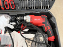 德力西電氣沖擊鉆家用全套工具箱220V多功能手電鉆電鉆兩用電動(dòng)螺絲刀手槍鉆 曬單實(shí)拍圖