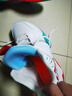 男童鞋秋冬季科比24號跑步訓練籃球鞋男孩運動(dòng)鞋兒童輕便皮面球鞋 白月 34 內長(cháng)22.0cm 曬單實(shí)拍圖