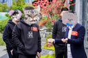 LEOSOXS衛衣定制工作服印logo連帽衫diy來(lái)圖同學(xué)聚會(huì )班服情侶裝 白色Y L 曬單實(shí)拍圖