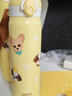 膳魔師（THERMOS）檀健次同款呆球系列保溫杯禮盒套裝大容量吸管杯雙飲咖啡杯拎拎壺 保溫吸管杯 500ml 附杯包 曬單實(shí)拍圖
