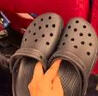 卡駱馳（crocs）經(jīng)典云朵Clog女沙灘洞洞鞋涼拖鞋206750 黑色  37  曬單實(shí)拍圖