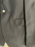 羅蒙西服套裝男士商務(wù)修身西裝男職業(yè)正裝小西服新郎伴郎結婚禮服外套 藏青雙扣【西服+西褲+馬甲+襯衫 6XL /200【190-205斤】+7件禮品 曬單實(shí)拍圖