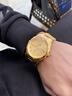 瑞士勞力士進(jìn)口手表男士機械表新款商務(wù)雙日歷金表十大品牌男款 全金金面-享全國專(zhuān)柜終身質(zhì)保服務(wù)原裝進(jìn)口 40mm直徑 曬單實(shí)拍圖