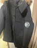 駱駝（CAMEL）【王俊凱同款】戶(hù)外極寒派克工裝羽絨服拒水羽絨外套男女冬中長(cháng)款 AA12264035E，幻影黑，男女同款 XL 曬單實(shí)拍圖