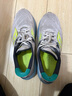 Saucony索康尼彭于晏同款勝利22跑步鞋男緩震舒適慢跑鞋灰綠43 曬單實(shí)拍圖