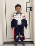 G.DUCKKIDS小黃鴨品牌聯(lián)名奧特曼兒童衣服男童套裝秋季2024新款童裝男孩秋裝 拼色奧特曼拼接眼鏡【春秋款】 120 尺碼5~6歲【110-120cm】cm 曬單實(shí)拍圖