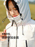森馬（Semir）防護(hù)外套|羽絨服女三防防雨防風(fēng)三合一2024冬兩件套109724113008 曬單實(shí)拍圖