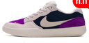 耐克NIKE男女休閑鞋 NK SB FORCE 58 運動(dòng)鞋DV5477-403黑白紫42 曬單實(shí)拍圖
