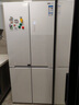 東芝（TOSHIBA）白珍珠549雙系統60cm超薄零嵌式國家補貼十字雙開(kāi)四開(kāi)門(mén)自動(dòng)制冰電冰箱非大白梨GR-RF549WI-PM165 曬單實(shí)拍圖