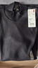 優(yōu)衣庫女裝羅紋高領(lǐng)T恤/長(cháng)袖小高領(lǐng)內搭25秋冬新款479588 09 黑色 XL /165/92A 曬單實(shí)拍圖