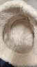 玖慕（JIUMU）帽子女秋冬季保暖漁夫帽盆帽女士冬帽水桶帽冬天女生防風(fēng)防寒帽 曬單實(shí)拍圖