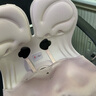 BKT護腰坐墊椅久坐神器座椅護腰靠墊汽車(chē)坐墊屁墊學(xué)生坐姿椅中秋禮品 加大幻影灰*2【送坐墊套】 BKT護腰坐墊 曬單實(shí)拍圖