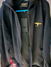 BOY LONDON【燦若繁星】秋情侶外套重工連帽開(kāi)衫衛衣N06904 黑色金色翅膀 XL 曬單實(shí)拍圖