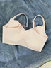 幸棉（LUCKMEEY）外擴內衣小胸顯大無(wú)鋼圈內衣女聚攏文胸漫畫(huà)胸 膚色 背扣款 L 曬單實(shí)拍圖