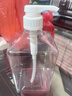 靜閑居糖漿按壓瓶泵頭定量擠壓瓶玻璃糖壓瓶容器調料果糖泵蠔油果汁壺 1600ml糖漿擠壓瓶+10cc壓頭 曬單實(shí)拍圖