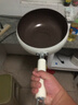 廚樂(lè )怡天然鈦陶瓷大肚鍋鐵鍋無(wú)涂層炒鍋不粘鍋家用炒菜鍋電磁爐燃氣通用 鈦陶瓷【0氟0涂層】+蒸屜 24cm 大廚嚴選 曬單實(shí)拍圖