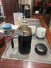 JOICO瑞士品牌鈦杯保溫杯男士茶水分離杯帶手柄高檔商務(wù)戶(hù)外便攜禮物女辦公杯-紳士黑（純鈦材質(zhì)） 曬單實(shí)拍圖