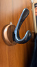 馨沛中古風(fēng)吸盤(pán)掛鉤門(mén)后掛衣架玄關(guān)衛生間浴室無(wú)痕胡桃木紋粘鉤掛鉤 曬單實(shí)拍圖