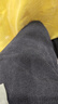 馬登工裝雪尼爾垂感聰明褲美式巴恩風(fēng)直筒休閑褲仿燈芯絨束腳長(cháng)褲子男 黑色 L 曬單實(shí)拍圖