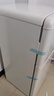 美的（Midea）復古小冰箱迷你小型雙門(mén)家用 冷藏冷凍兩用節能輕音電冰箱 歐式現代家裝網(wǎng)紅顏值款BCD-113MR 曬單實(shí)拍圖