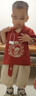 G.DUCKKIDS童裝漢服男童套裝夏季兒童唐裝周歲宴禮服男寶寶抓周衣服中國風(fēng) 紅色飛龍在天 90 建議1~2歲【 80-90】 曬單實(shí)拍圖