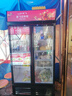 新飛（frestec）展示柜冷藏保鮮柜酒水飲料冰柜雙開(kāi)門(mén)冷藏柜酒店冷藏保鮮柜超市直冷玻璃門(mén)風(fēng)冷無(wú)霜冰箱立式冷柜 小雙門(mén)黑紅588L【直冷省電】【店長(cháng)推薦】 曬單實(shí)拍圖