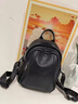 ANYSMIC輕奢侈品牌包包女包高檔雙肩包女士休閑大容量輕便旅行背包新款 黑色 曬單實(shí)拍圖