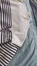 森馬（Semir）森柔|地理系列毛衣女冬季半高領刺繡條紋衫101724107022 曬單實拍圖