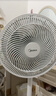 美的（Midea） 電風(fēng)扇 家用風(fēng)扇7葉落地扇立式輕音節能大風(fēng)量電扇臺扇迷你扇臺立兩用轉頁(yè)扇空氣循環(huán)扇安靜低音 店長(cháng)推薦丨7葉勁風(fēng) 百萬(wàn)單品 家用落地扇 曬單實(shí)拍圖