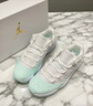 耐克（NIKE）女鞋Air Jordan 11 AJ11薄荷綠時(shí)尚百搭運動(dòng)鞋低幫籃球鞋 AH7860-103 41 曬單實(shí)拍圖