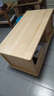美佳朗新品純實(shí)木松木茶幾簡(jiǎn)約時(shí)尚小戶(hù)型儲物創(chuàng  )意組合客廳長(cháng)方形茶幾桌 100*50*50清漆 曬單實(shí)拍圖