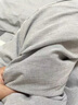 南極人（Nanjiren）新疆棉花被子被套可拆洗被芯春秋被冬季加厚保暖冬被棉被宿舍單人 簡(jiǎn)兮粉【可拆洗被套+新疆棉花被芯】升級母嬰級 150x200cm春秋被【約重4斤適合室溫15-20℃】 曬單實(shí)拍圖