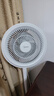 美的（Midea）【暴風(fēng)循環(huán)】空氣循環(huán)扇大風(fēng)量搖頭電風(fēng)扇家用臺式落地扇輕音臥室節能小風(fēng)扇柔風(fēng)輕羽扇 FGA24TQ 曬單實(shí)拍圖