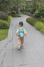 Vnine City香港第九城堡 幼兒園寶寶防走失背包3-6周歲兒童書(shū)包男女孩卡通可愛(ài)戶(hù)外出游小包包 CS2BV3968C藍綠恐龍 曬單實(shí)拍圖