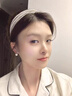 DAISY DREAM玫瑰的故事劉亦菲同款珍珠耳釘女2025新款爆款耳環(huán)輕奢銀針耳飾品 925銀針流蘇珍珠耳環(huán) 曬單實拍圖