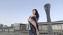 恒源祥民族風(fēng)披肩外搭女新款拼色秋冬季時(shí)尚云南旅游圍巾兩用斗篷毛毯潮 藍色 曬單實(shí)拍圖
