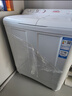 統帥（Leader）海爾智家半自動(dòng)雙桶洗衣機10公斤以舊換新 家電國家補貼 1188BS 曬單實(shí)拍圖