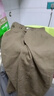 森馬（Semir）休閑褲女長(cháng)褲腰帶ins潮秋季磨毛做舊打褶闊腿褲101524127020B 曬單實(shí)拍圖