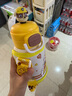 草莓生活汪汪隊兒童保溫杯幼兒園316食品級吸管雙飲水杯上學(xué)水壺實(shí)用禮物 曬單實(shí)拍圖