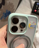 ROCK蠟筆小新適用蘋(píng)果17pro手機殼iphone17pro保護套磁吸支架隱形氣囊防摔防滑親膚硅膠全包可愛(ài)輕薄 曬單實(shí)拍圖